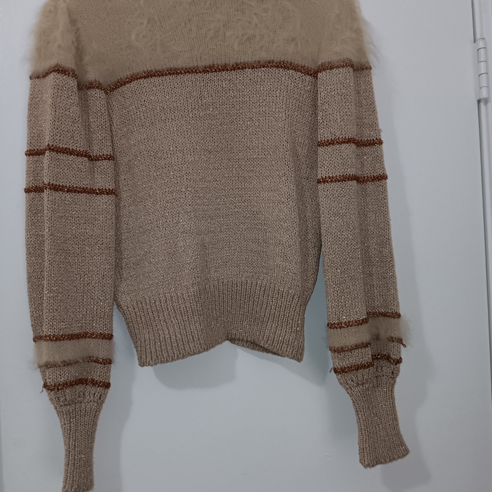 Vintage Knit& Wool Blend Sweater